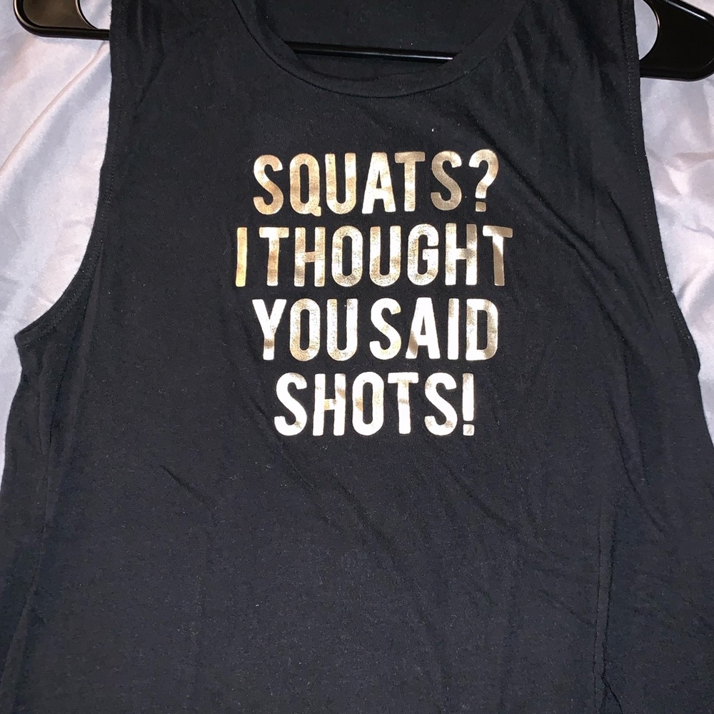 Loose tank/muscle top